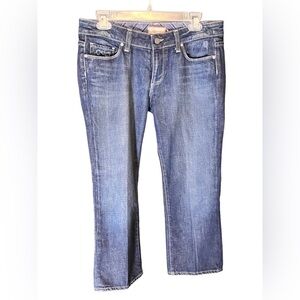 Paige Womens Denim “laurel Canyon” Casual Cropped Jeans Sz 30